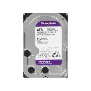 Жесткий диск Western Digital WD Purple Surveillance [WD43PURZ], 4 Тб, кэш память 256МБ