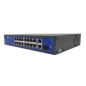 Коммутатор Space Technology ST-S163PoE, 16 портов